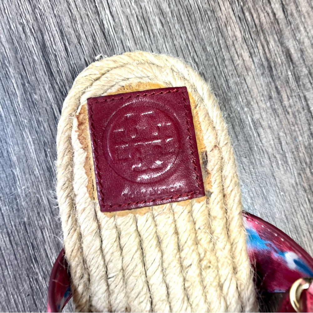 🎉HP🎉 *Tory Burch | Red Tie Dye Straps Sports Sandals Size 7 - Picture 2 of 16